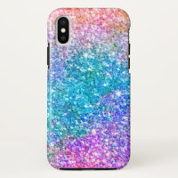 Modern Colourful Faux Glitter Texture