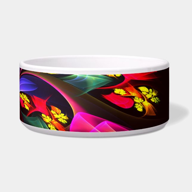 Modern Colourful Floral Abstract Art Pattern #06 (Right)