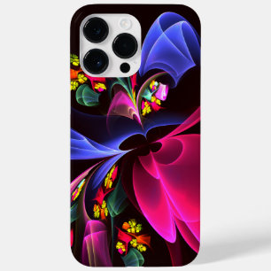 Modern Colourful Floral Abstract Art Pattern #06 Case-Mate iPhone 14 Pro Max Case