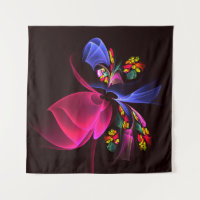 Modern Colourful Floral Abstract Art Pattern #06