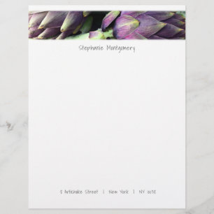 Modern Colourful Food Custom Letterhead