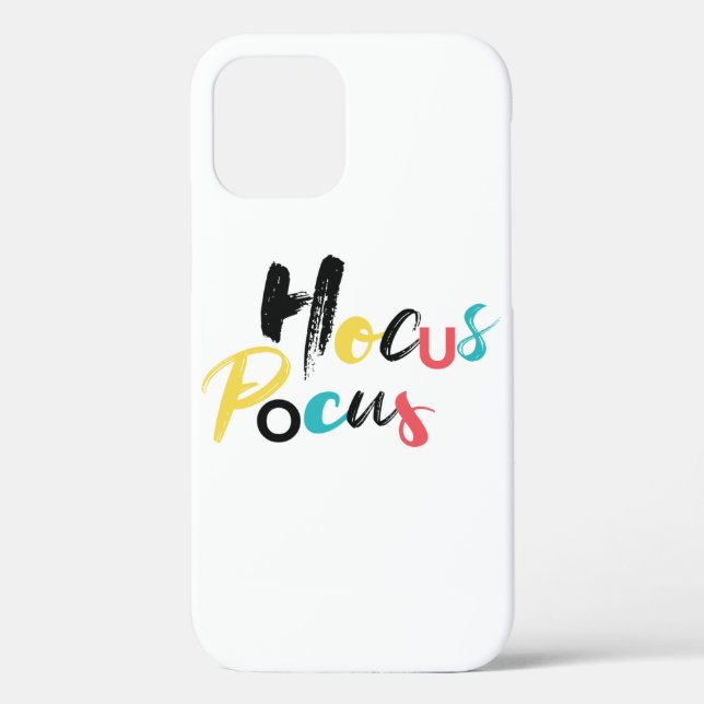Modern, colourful, fun, cool, trendy Hocus Pocus Case-Mate iPhone Case (Back)