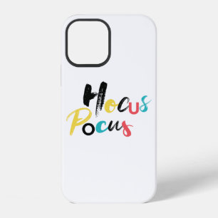 Modern, colourful, fun, cool, trendy Hocus Pocus iPhone 12 Case