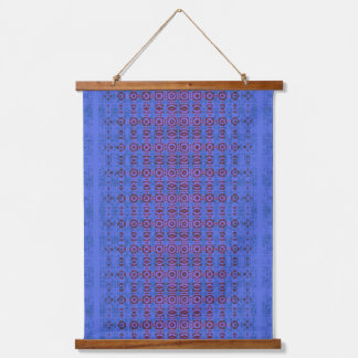 Modern colourful geometric abstract  hanging tapestry