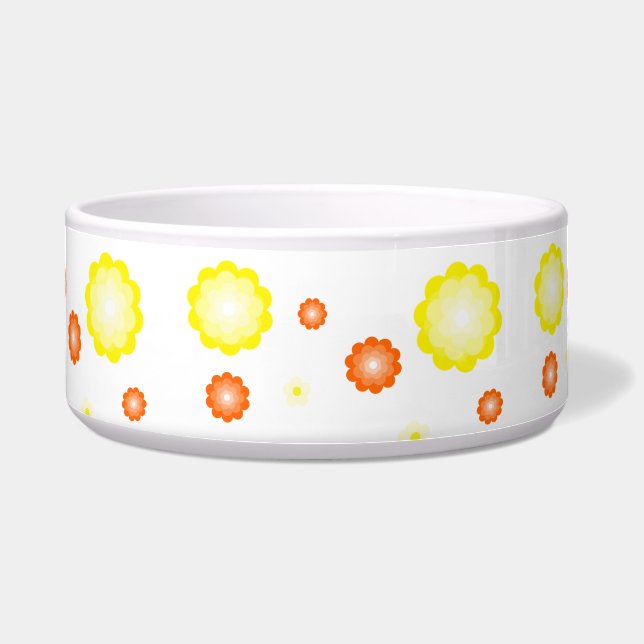 Modern colourful gradient Daisy flower pattern gir (Front)