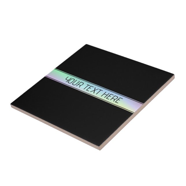 Modern Colourful Gradient & Editable Text Tile (Side)