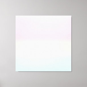 Modern colourful gradient Watercolor Rainbow Canvas Print