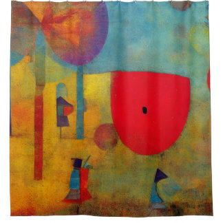 Modern Colourful Impressionist Any Day Shower Curtain