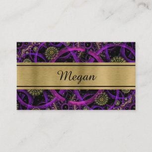 Modern Colourful Industrial Business Card