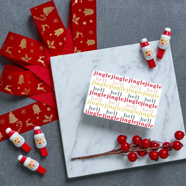 Modern Colourful Jingle Bell Jingle Bell Business Card (Creator Uploaded)