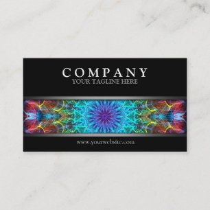 Modern Colourful Mandala Business Card