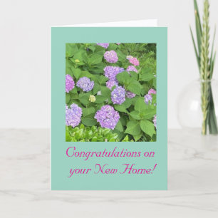 Modern & Colourful, New Home, Folded  Card