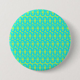 modern colourful pattern 7.5 cm round badge