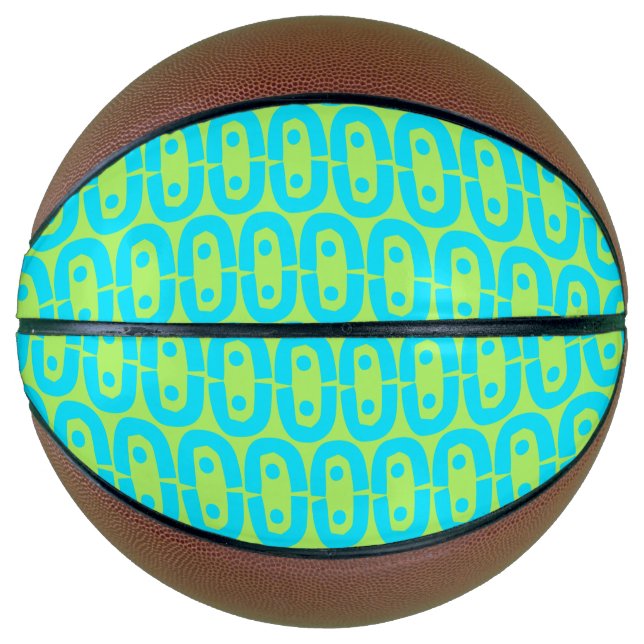 modern colourful pattern basketball (Front)