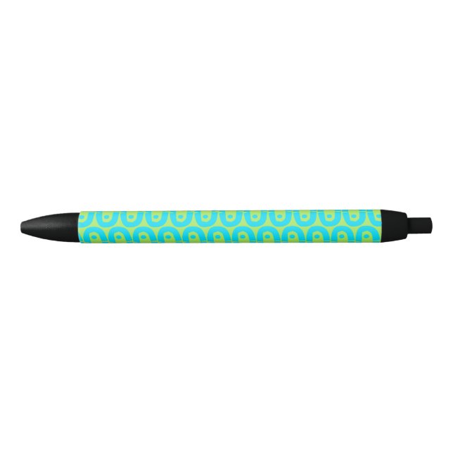 modern colourful pattern black ink pen (Front)