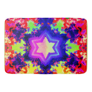 Modern Colourful Pattern Design Bath Mat