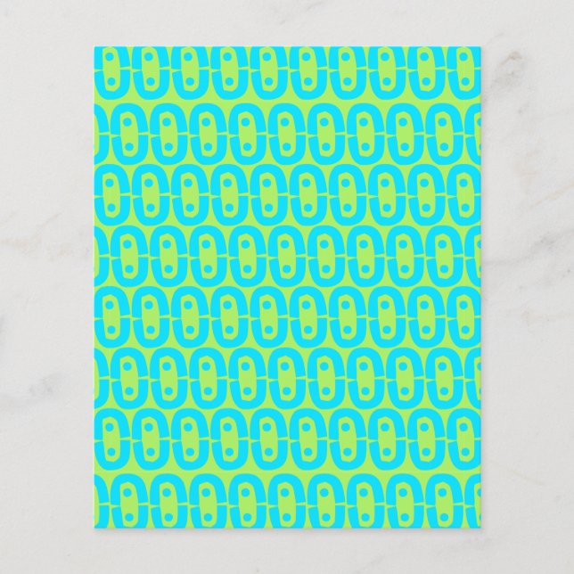 modern colourful pattern flyer (Front)