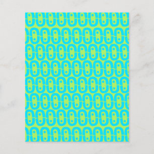 modern colourful pattern flyer