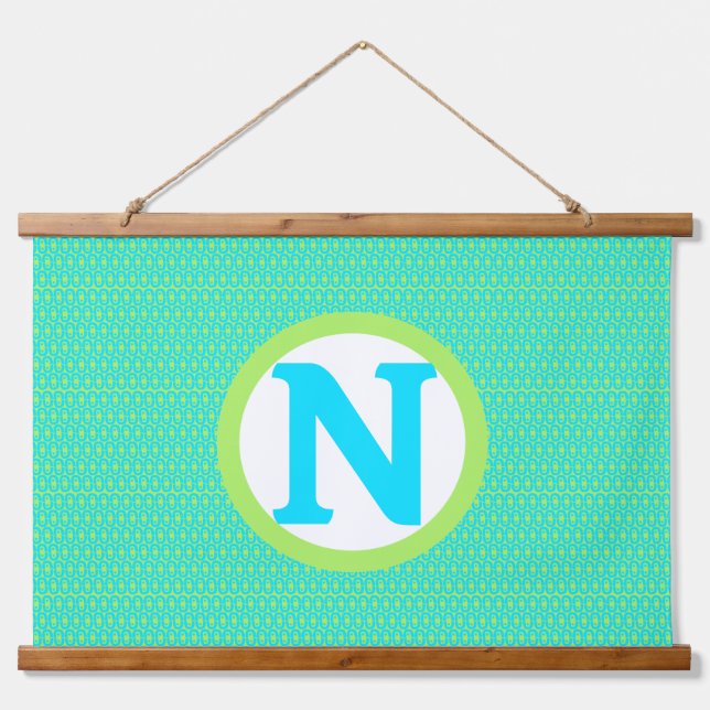 modern colourful pattern hanging tapestry (Front)