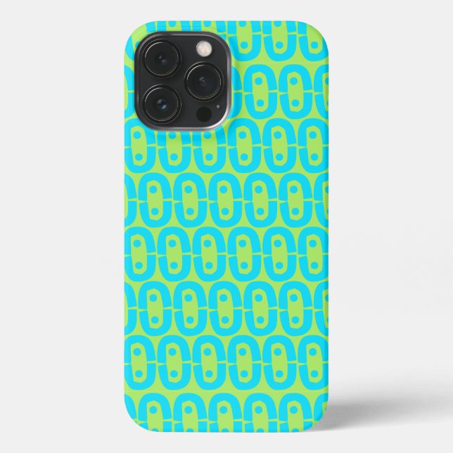 modern colourful pattern iPhone case (Back)