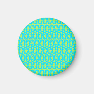 modern colourful pattern magnet