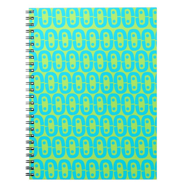 modern colourful pattern notebook (Front)