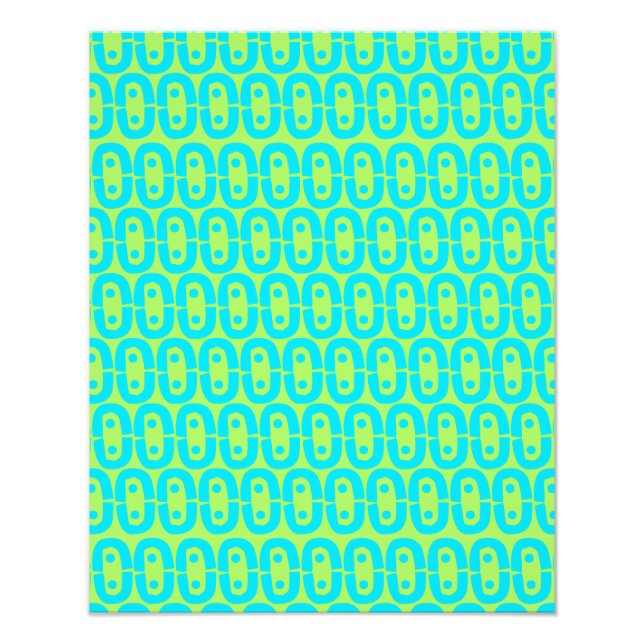 modern colourful pattern photo print (Front)