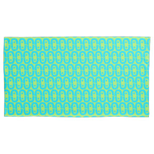 modern colourful pattern pillowcase