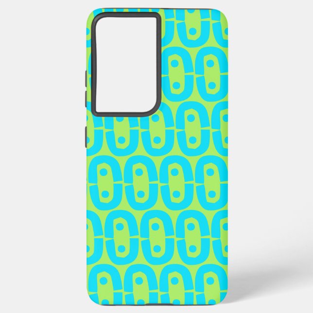 modern colourful pattern samsung galaxy s21+ case (Back)