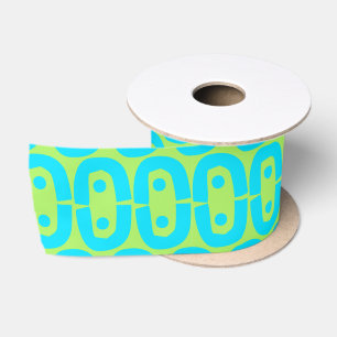 modern colourful pattern satin ribbon