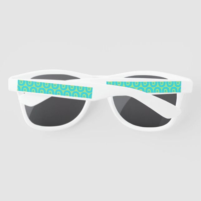 modern colourful pattern sunglasses (Back)
