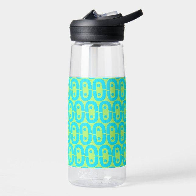 modern colourful pattern water bottle (Left)