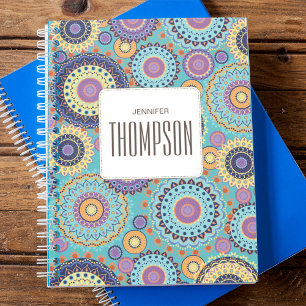 Modern Colourful Personalised Geometric Planner