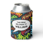 Modern Colourful Personalised Speech Bubble Fun