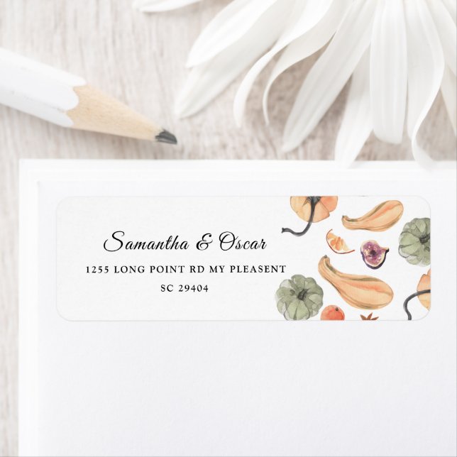 Modern Colourful Pumpkin Autumn  (Insitu)