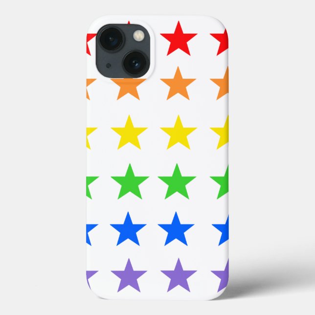 Modern Colourful Starry Pattern Case-Mate iPhone Case (Back)