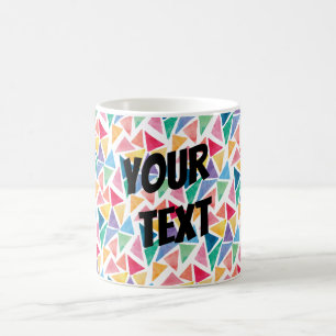 Modern Colourful Triangle Coffee Mug