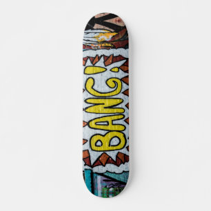 Modern Colourful Urban Street Art Graffiti Skateboard