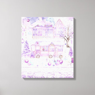 Modern Colourful Wrapped Art Canvas Print