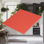 Modern Colours - Attention Red Ceramic Tile<br><div class="desc">Elevate your gift-giving experience with our ceramic tile in bright eye-catching attention red, the perfect foundation for presenting your beautifully wrapped gifts. Use them as stylish and practical coasters for drinks or as elegant display pieces for showcasing your wrapped treasures. Our solid coloured ceramic tiles add a touch of sophistication...</div>