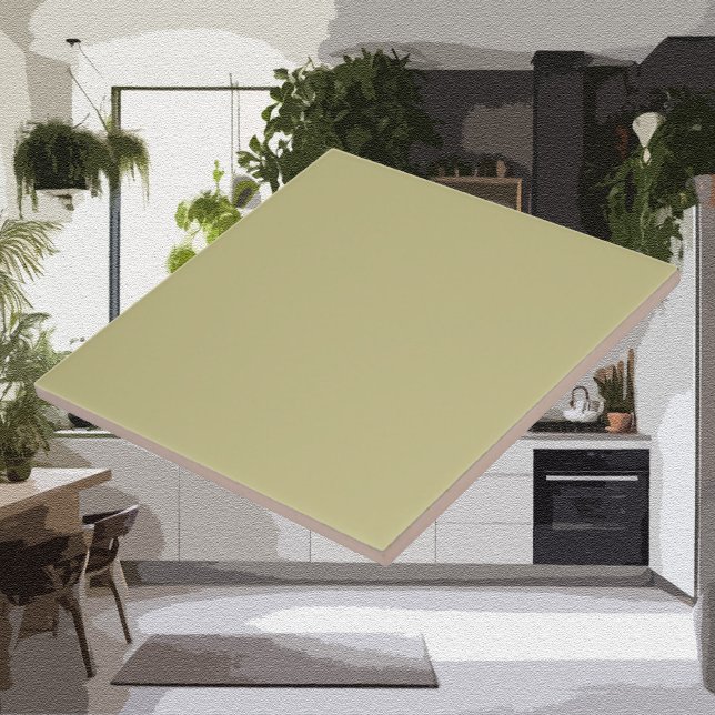 Modern Colours - Earthy Green Ceramic Tile (Creator Uploaded)
