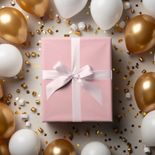 Modern Colours - Rosy Pink Wrapping Paper Roll