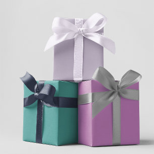 Modern Colours - Set 10 Wrapping Paper Sheets