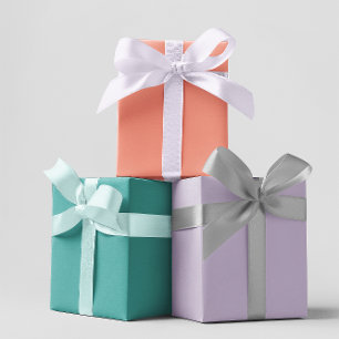 Modern Colours - Set 3 Wrapping Paper Sheets