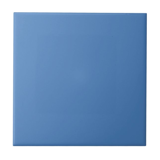 Modern Colours - Summer Sky Blue Ceramic Tile (Front)