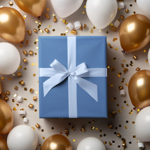 Modern Colours  Summer Sky Wrapping Paper Roll