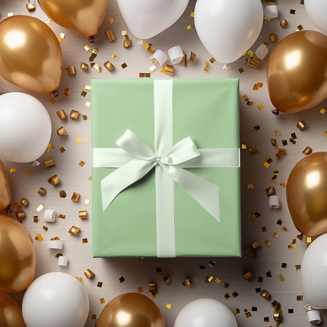 Modern Colours - Tropical Green Wrapping Paper Rol (Creator Uploaded)