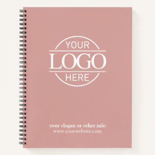 Modern Company Business Logo Promotional Gift Notebook