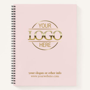 Modern Company Business Logo Promotional Gift Notebook