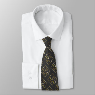 Modern Company Custom Logo Pattern Professional Tie